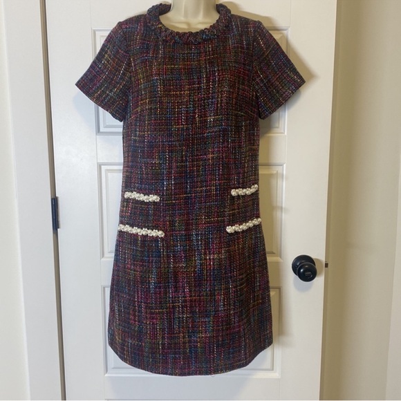 Tuckernuck x Cameran Eubanks Wimberly Dress Multicolor Tweed Jackie medium - Picture 6 of 12